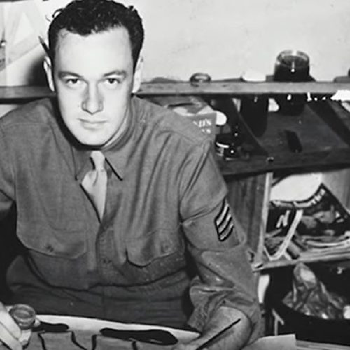 Stan Lee, known for working with the company that became Marvel Comics and artist Jack Kirby, co-created comic book characters such as Spider-Man, The Incredible Hulk, the Fantastic Four, Thor, X-Men and Doctor Strange. But he also served in the U.S. Army Signal Corps during World War II from 1942 to 1945.